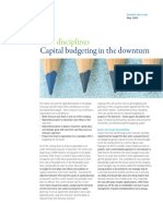 Alsdorf - Capital Budgeting in The Downturn