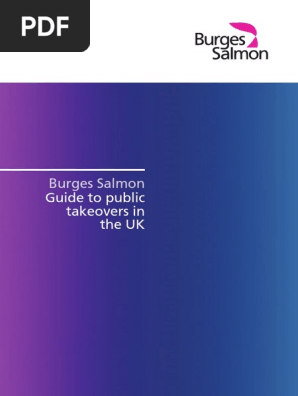 Guide to public takeovers in the UK (1)
