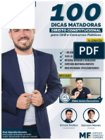 100 DICAS MATADORAS - Direito Constitucional
