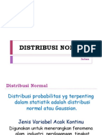 Distibusi Normal