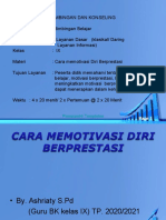 RPL Cara Memotivasi Diri Berprestasi