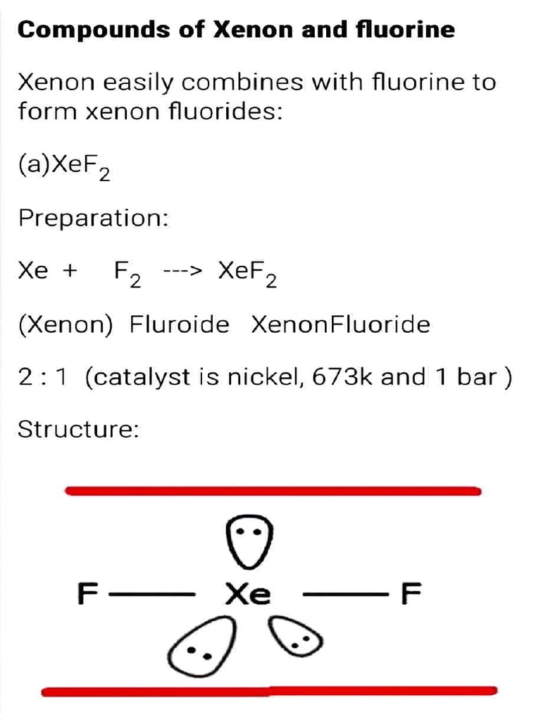 Compounds of Xenon PDF PDF