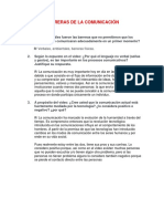 Barreras de La Comunicación PDF