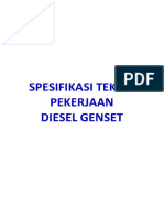 8.spek Diesel Genset