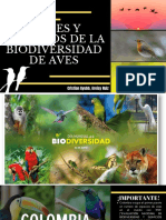 Bienes y Servicios de La Biodiversidad en Aves