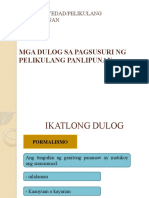 Paksa 1 - Dulog Pormalismo