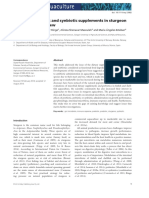 Probiotic, Prebiotic and Synbiotic Supplements in Sturgeon. Reviews in Aquaculture Volume Issue 2014 PDF