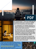 The Art of Being Human: Reporter: Patrick R. Villanoy