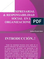 Ética Empresarial & Responsabilidad Social en Las Organizaciones..!