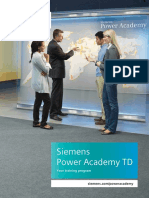 SiemensPowerAcademyTD TrainingProgram EN 2020 PDF
