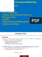 Module 3 - Conventional - Machining PDF