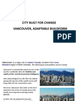 Vancouver, Adaptable Buildform City Built For Change