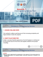 Module No. 7 Charge For Civil Engineering Services Part 2 PDF