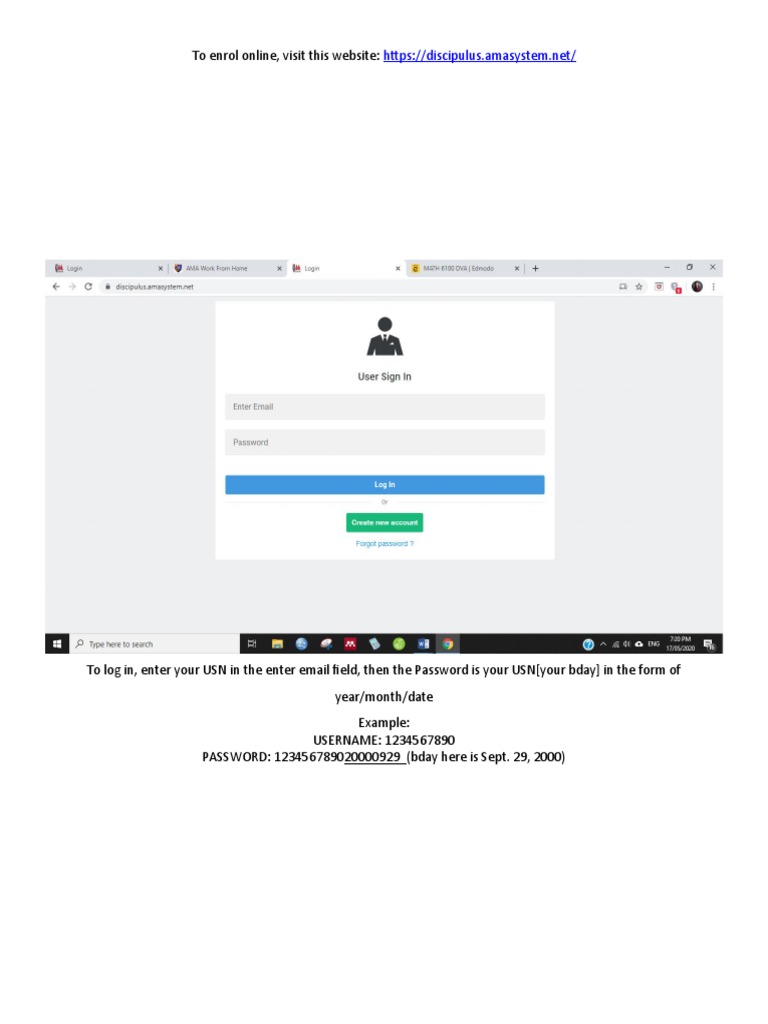 Discipulus Online Enrollment Guide | PDF | Business | Finance & Money ...