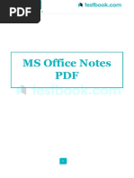 MS Office Notes PDF: Useful Links