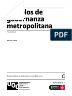 Gobernanza Metropolitana - Módulo 1 - Modelos de Gobernanza Metropolitana