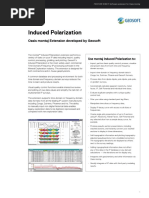 Induced Polarization: Oasis Montaj Extension Developed by Geosoft