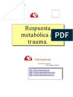 Respuesta metabolica al trauma