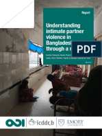 Understanding Intimate Partner Violence in Bangladesh Through A Male Lens