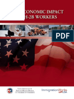 The Economic Impact of H-2B Workers 