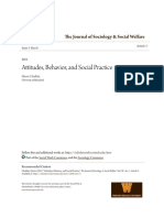 Attitudes Behavior and Social Practice PDF