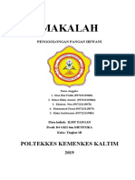 Makalah Ilmu Pangan Hewani