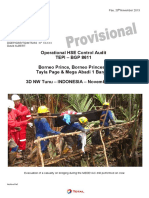 13-xxx - Operational HSE Audit report Indonesia - SW NWTunu 3D - 2013 - 副本