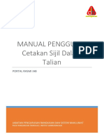 Manual Pengguna Sijil Online Portal-Pengguna