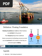 Floating Foundations For Offshore Wind Turbines