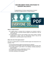 Develop and Implement Work Strategies To Support Inclusivity PDF