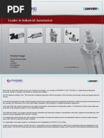 ARO Cylinder Catalog - 0114 | PDF | Piston | Mechanical