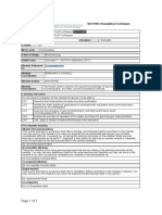 Module Bioanalytical Techniques PDF