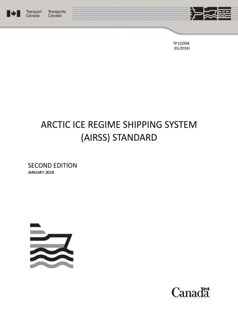 Arctic Ice Regime Shipping System Canada | PDF | Sea Ice | Ice