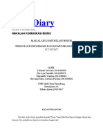 Dear Diary: Makalah Komunikasi Bisnis Teknologi Informasi Dan Komunikasi Dalam New