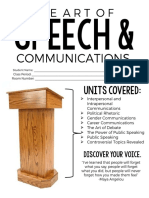 Speech Curriculum PDF