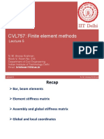CVL757: Finite Element Methods: IIT Delhi