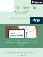 How To Invest in Stocks