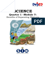 SCIENCE6 - Q1 - MOD7 - Benefits of Separating Mixturess