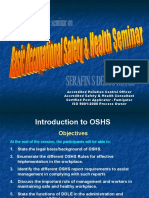 Topic 02 - OSH LEGISLATION