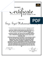 Modern Power Distribution-PSCAD-Certificate-Farooq