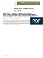 Interspecific Hybridization Facilitates Niche Adaptation in Beer Yeast