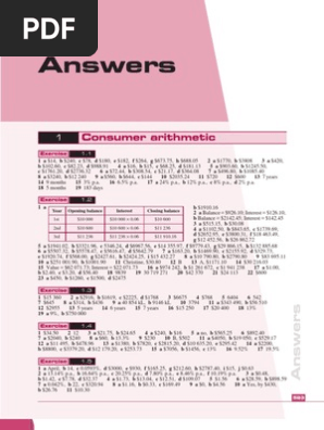 Mathscape 10 Ext Answers | PDF | Cooking, Food & Wine