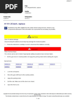 I Shift Clutc Plate Replace PDF