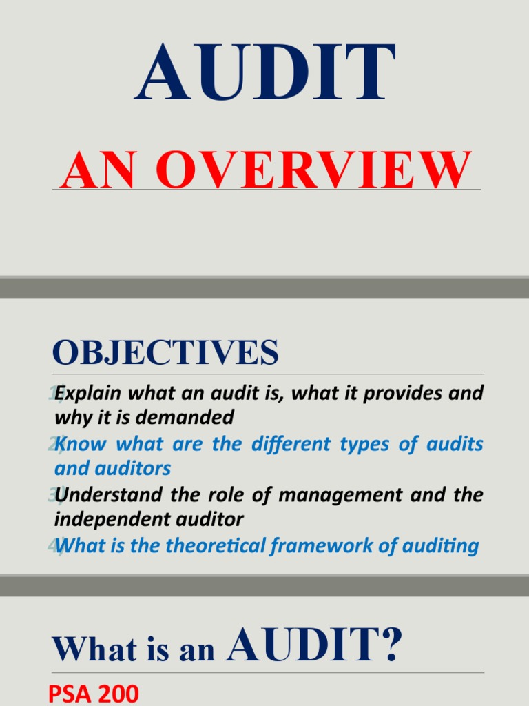 Audit Fundamentals and Framework | PDF | Career & Growth