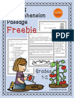 Reading Comprehension Passage: Freebie