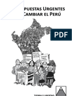 25 Propuestas Urgentes para Cambiar El Perú