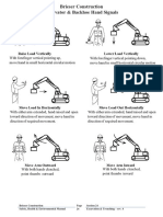 Exc Backhoe Hand Signals PDF