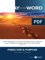 Freed For A Purpose: A Study in Exodus