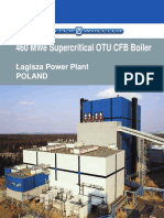 460 Mwe Supercritical Otu CFB Boiler: Łagisza Power Plant Poland
