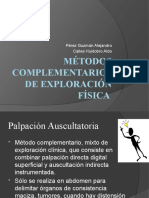 Métodos Complementarios de Exploración Física